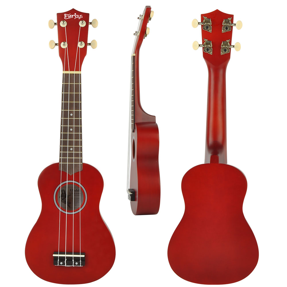 Soprano Ukulele Beginner Pack-21 Inch m / Gig Bag Songbook Digital Tuner