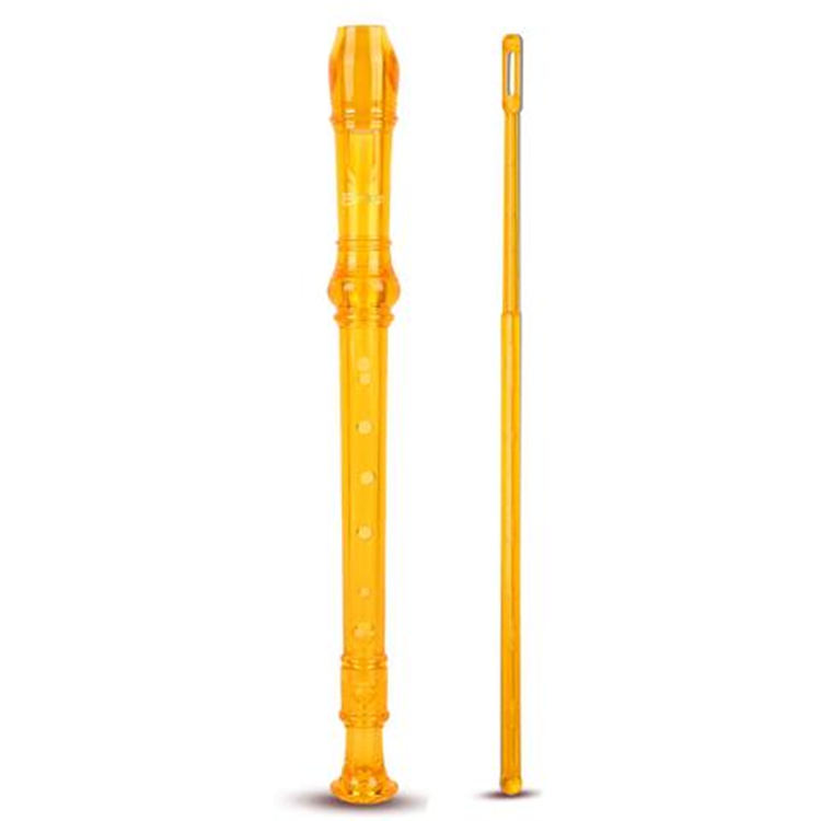 Soprano Descant Recorder-8 hullfløyte med / rengjøringsstangposeinstruksjon