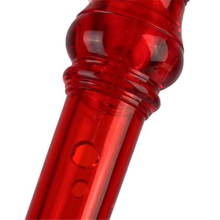 Soprano Descant Recorder 8 hullfløyte med / rengjøringsstangposeinstruksjon