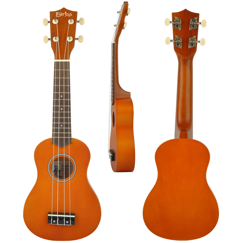 Soprano Ukulele Beginner Pack-21 Inch m / Gig Bag Songbook Digital Tuner
